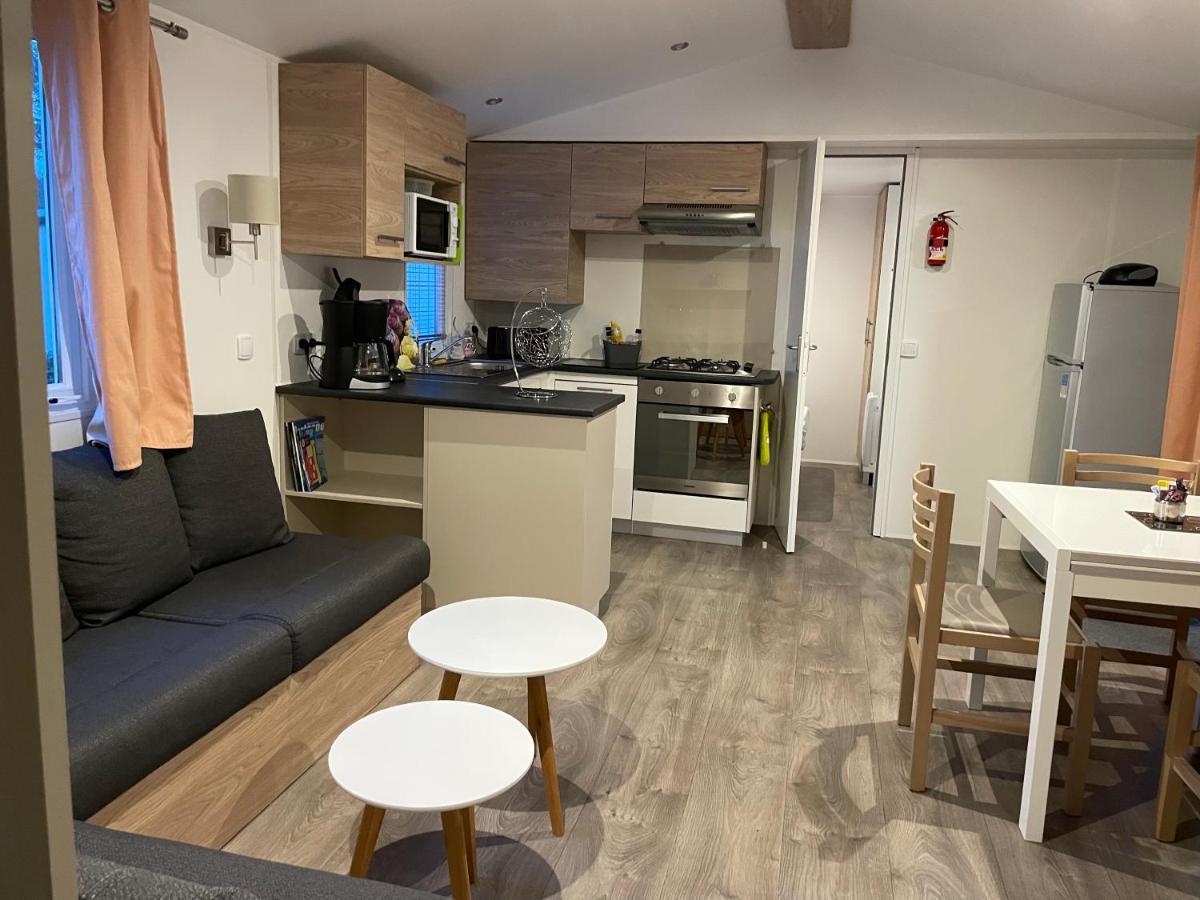 Mobil Home Domaine De Kerlann بونت-آفين المظهر الخارجي الصورة