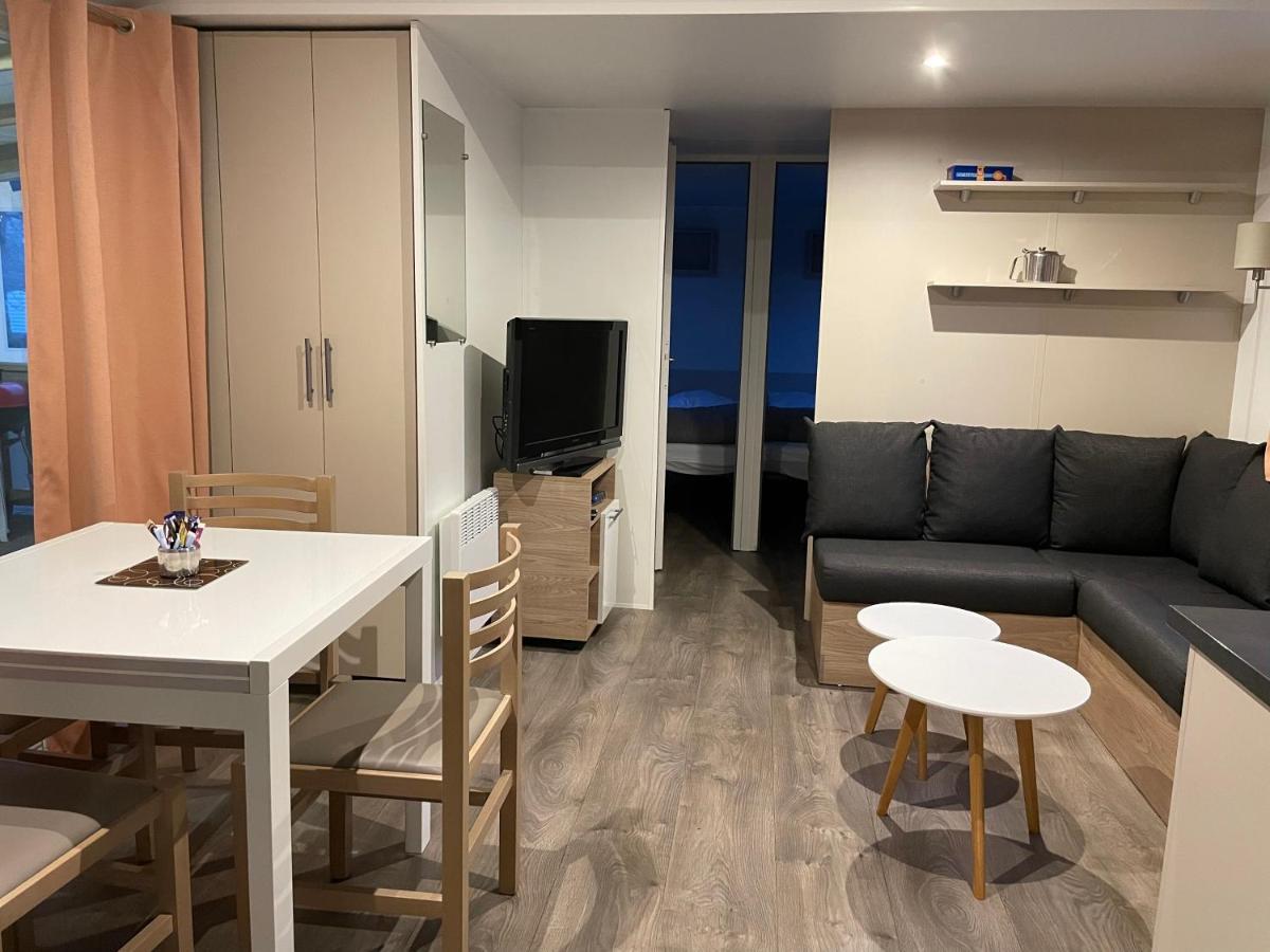 Mobil Home Domaine De Kerlann بونت-آفين المظهر الخارجي الصورة