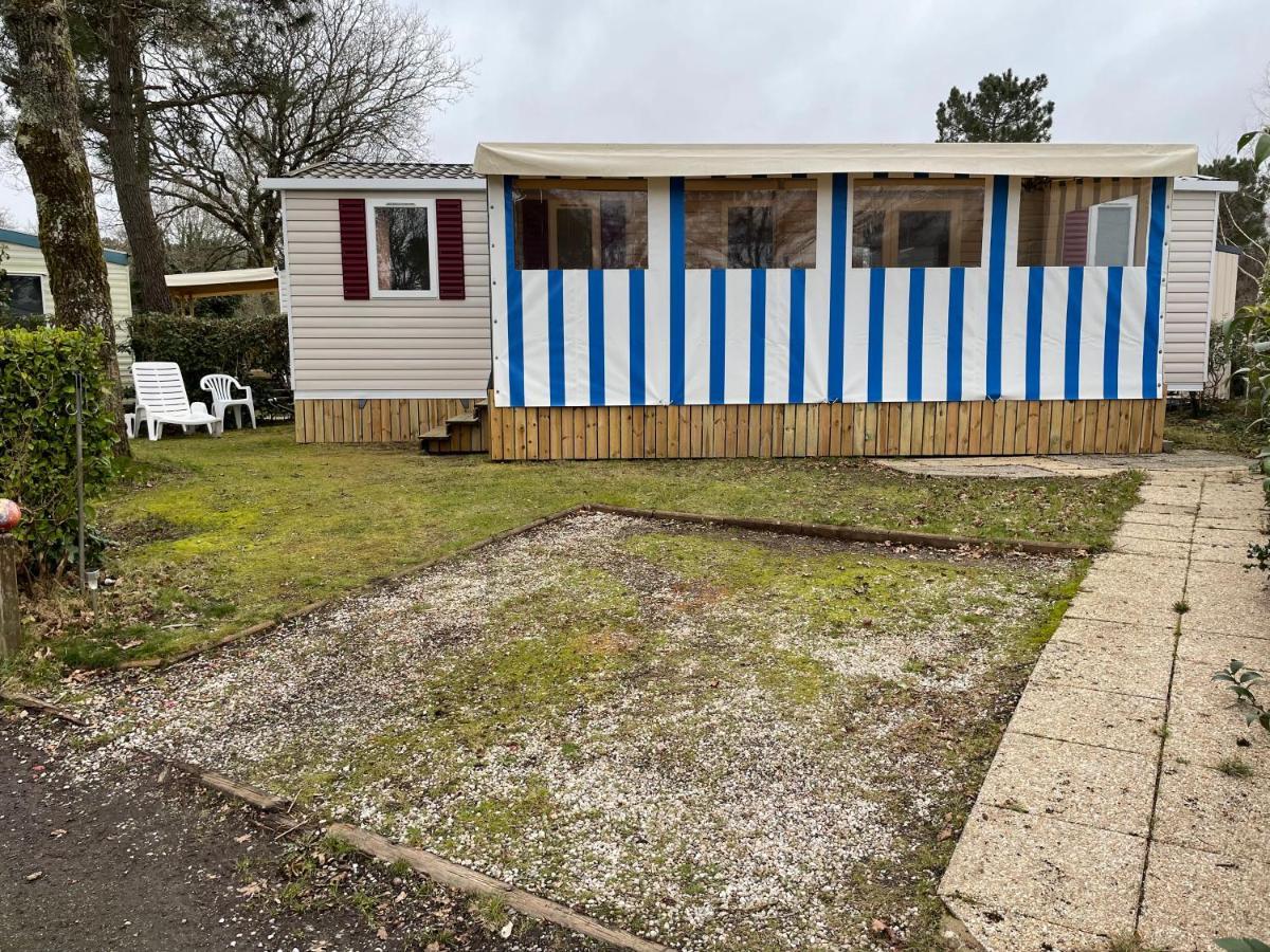 Mobil Home Domaine De Kerlann بونت-آفين المظهر الخارجي الصورة